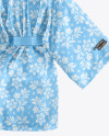 Short Women's Kimono Mockup