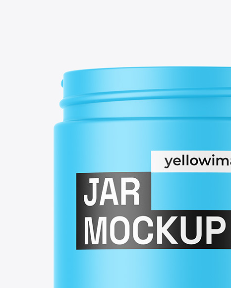 Matte Jar Mockup