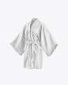 Short Women's Kimono Mockup