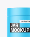 Matte Jar Mockup