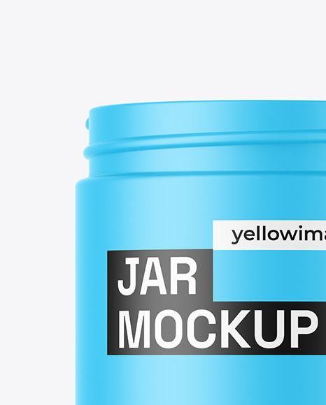 Matte Jar Mockup