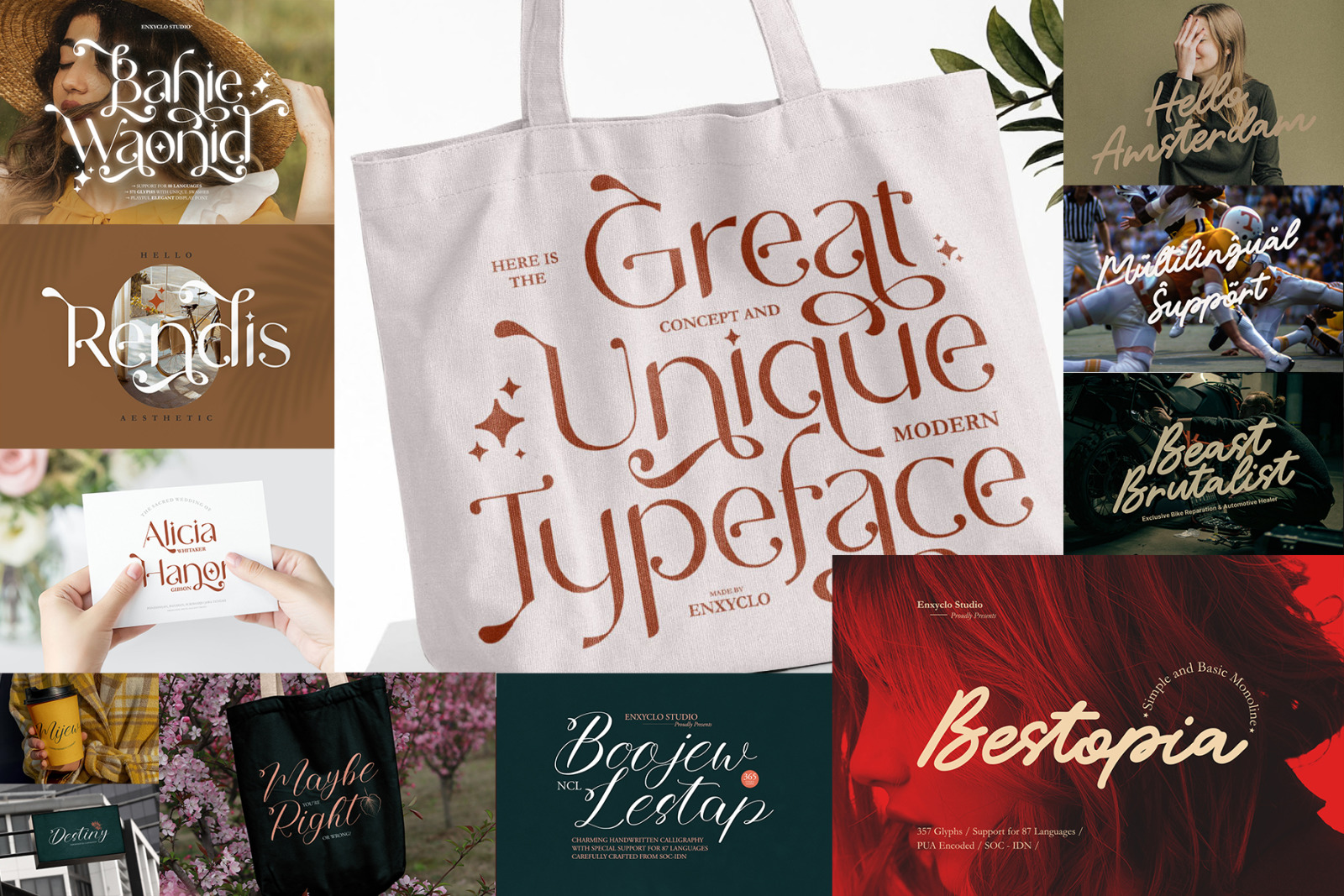 Modern Font Mega Bundle (Vol.01) Modern Font Mega Bundle (Vol.01)