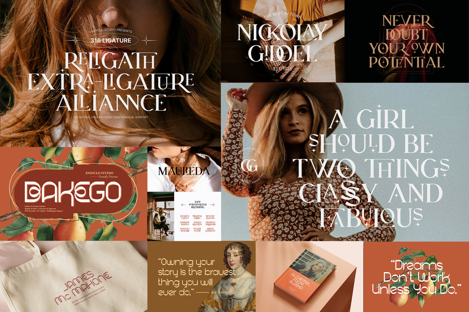 Modern Font Mega Bundle (Vol.01) Modern Font Mega Bundle (Vol.01)
