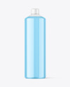 Clear Plastic Bottle Mockup