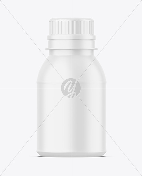 Matte Plastic Jar Mockup