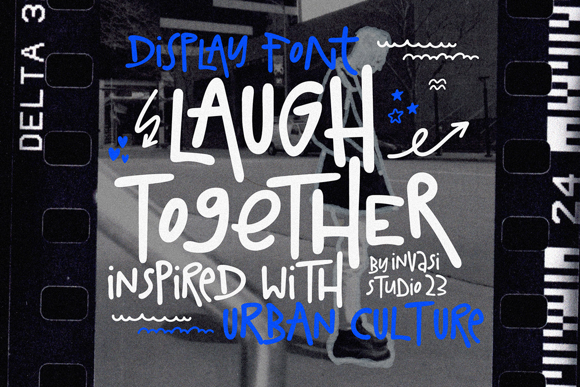 Laugh Together - Spray Tagging Display