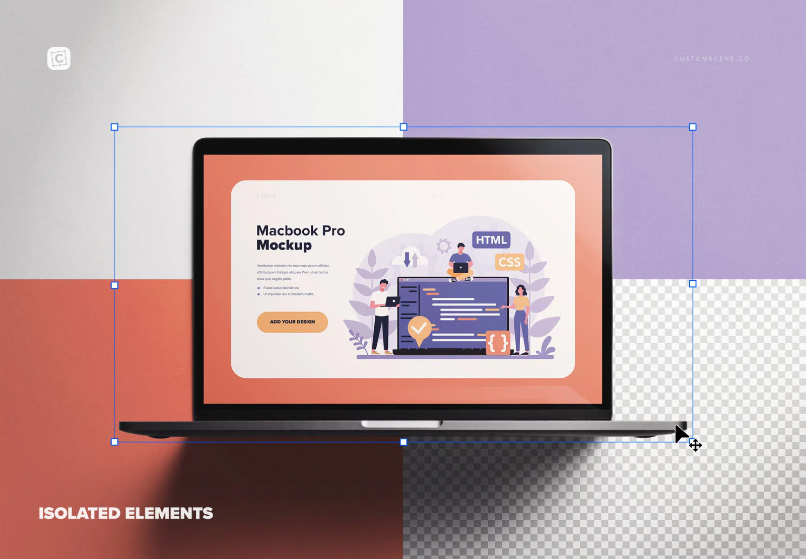 Macbook Pro Laptop Mockup (16-inch) Macbook Pro Laptop Mockup (16-inch)