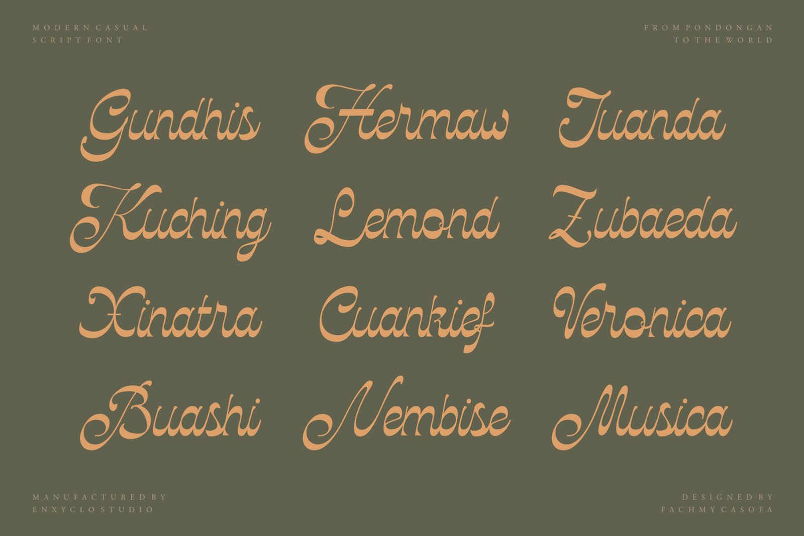 NCL Kisgade Font NCL Kisgade Font