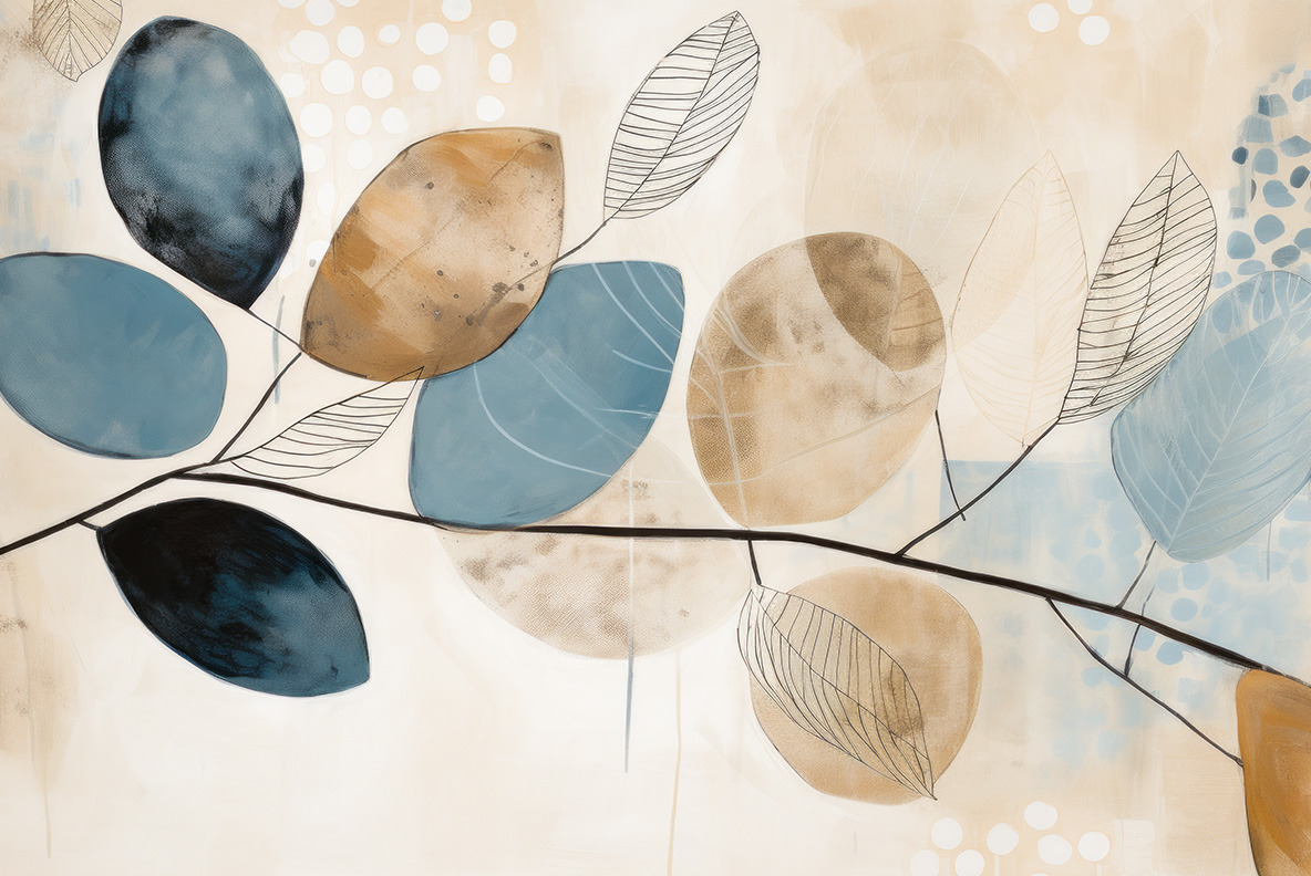 Bohemian leaves Bohemian leaves