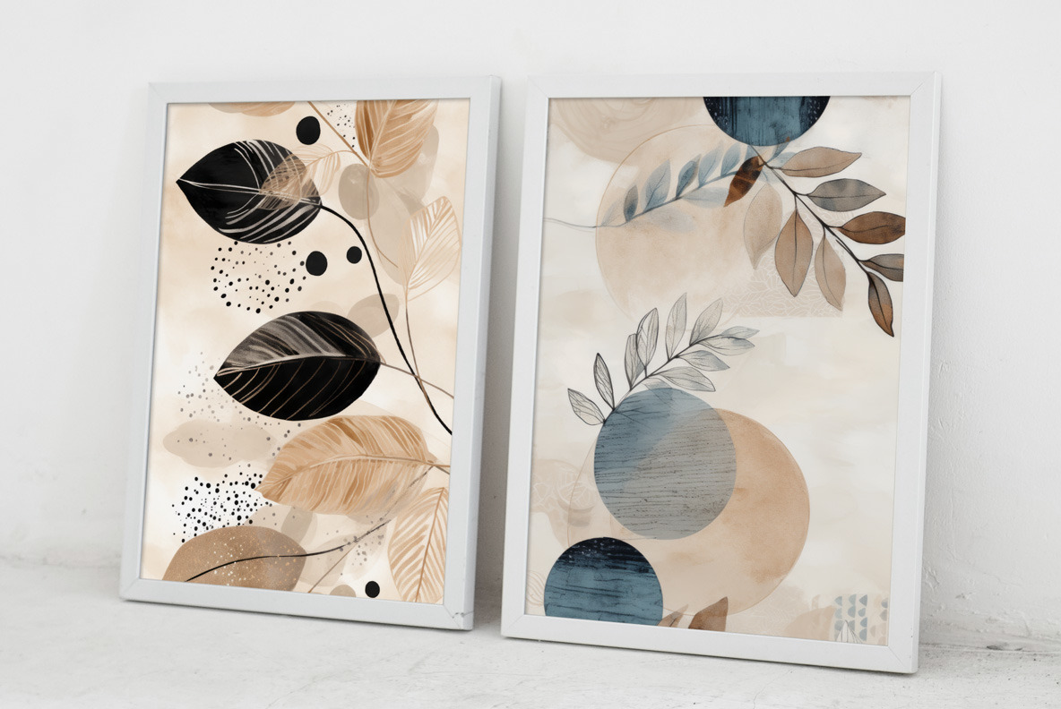 Bohemian leaves Bohemian leaves