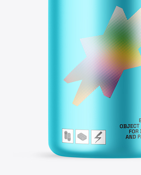 Matte Metallic Cosmetic Bottle With Pump Mockup Matte Metallic Cosmetic Bottle With Pump Mockup