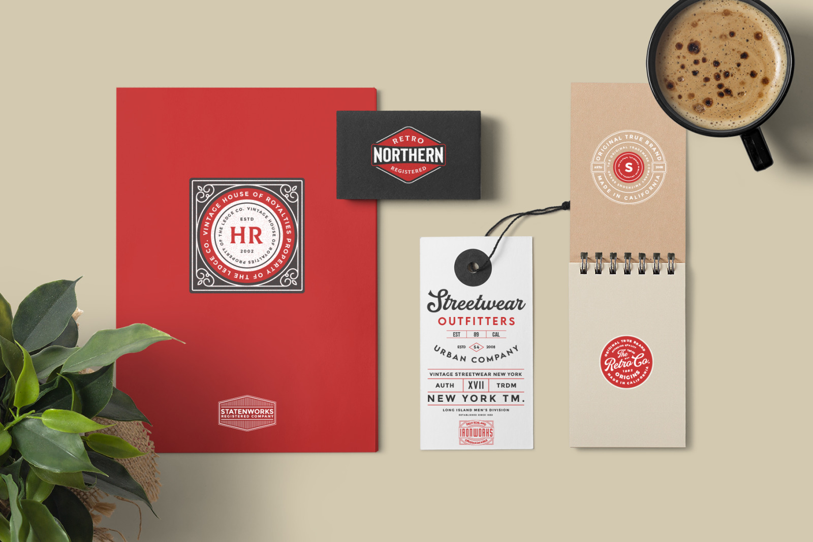 50 Retro Modern Logos 50 Retro Modern Logos