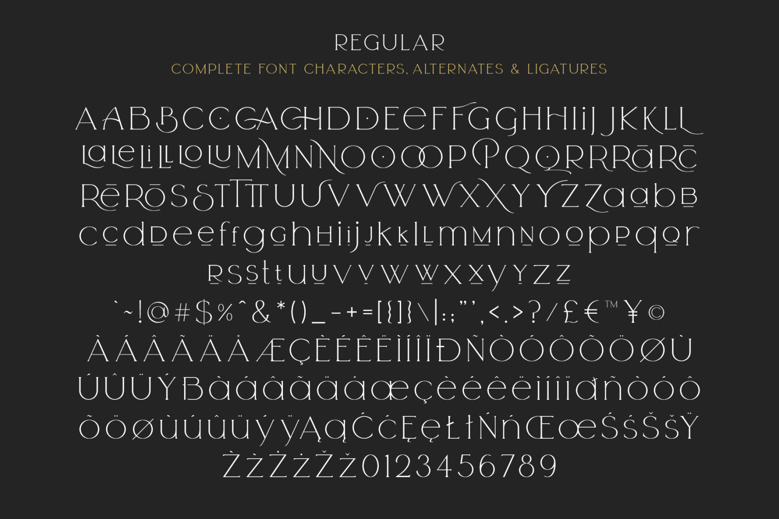 Arrogant Font