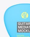 Matte Guitar Pick Mockup