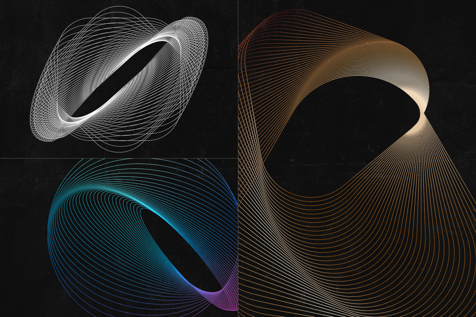 50 Wireframe Vector & PNG Shapes 50 Wireframe Vector & PNG Shapes