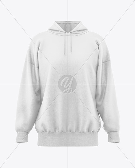 Oversize Hoodie Mockup - Front View