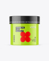 Glossy Cosmetic Jar Mockup