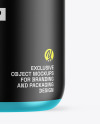 Matte Metallic Protein Jar Mockup Matte Metallic Protein Jar Mockup
