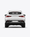 Luxure Coupe Mockup - Back View