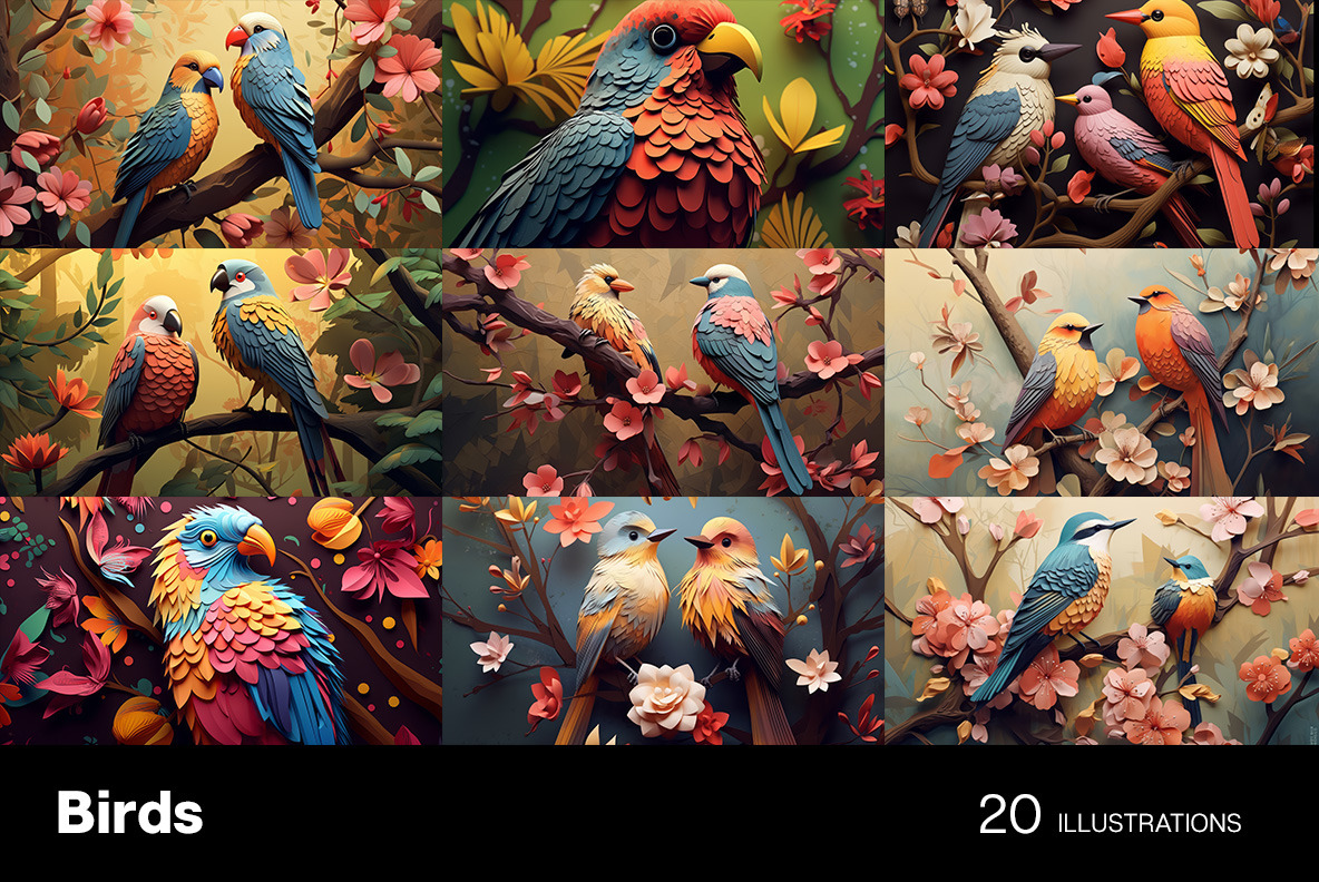 Birds. Birds.