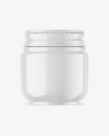 Glossy Cosmetic Jar Mockup