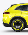 Electric Luxury SUV Mockup - Side View