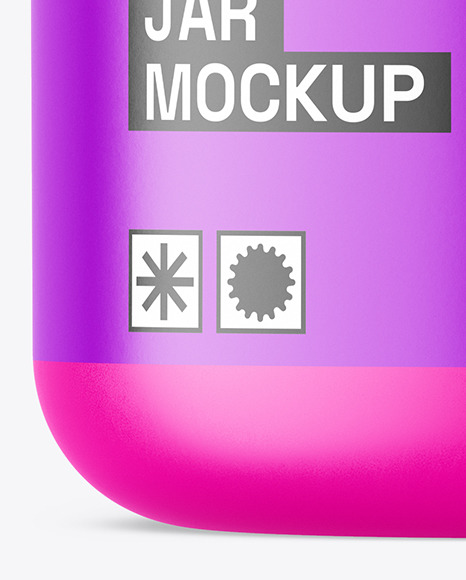 Matte Jar Mockup