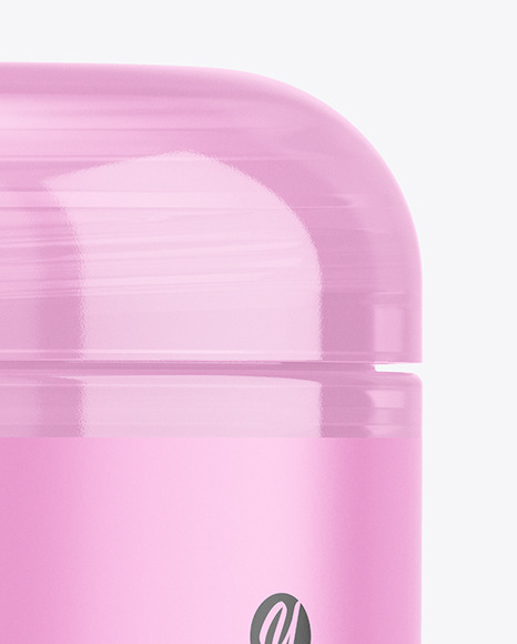 Semi-Transparent Jar Mockup