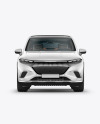 Electric Luxury SUV Mockup - Front View