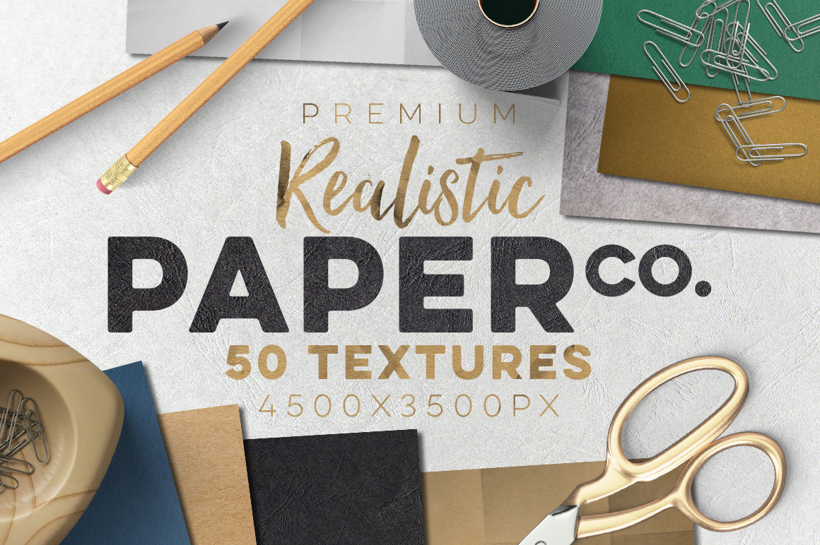 50 Paper Textures Set 50 Paper Textures Set