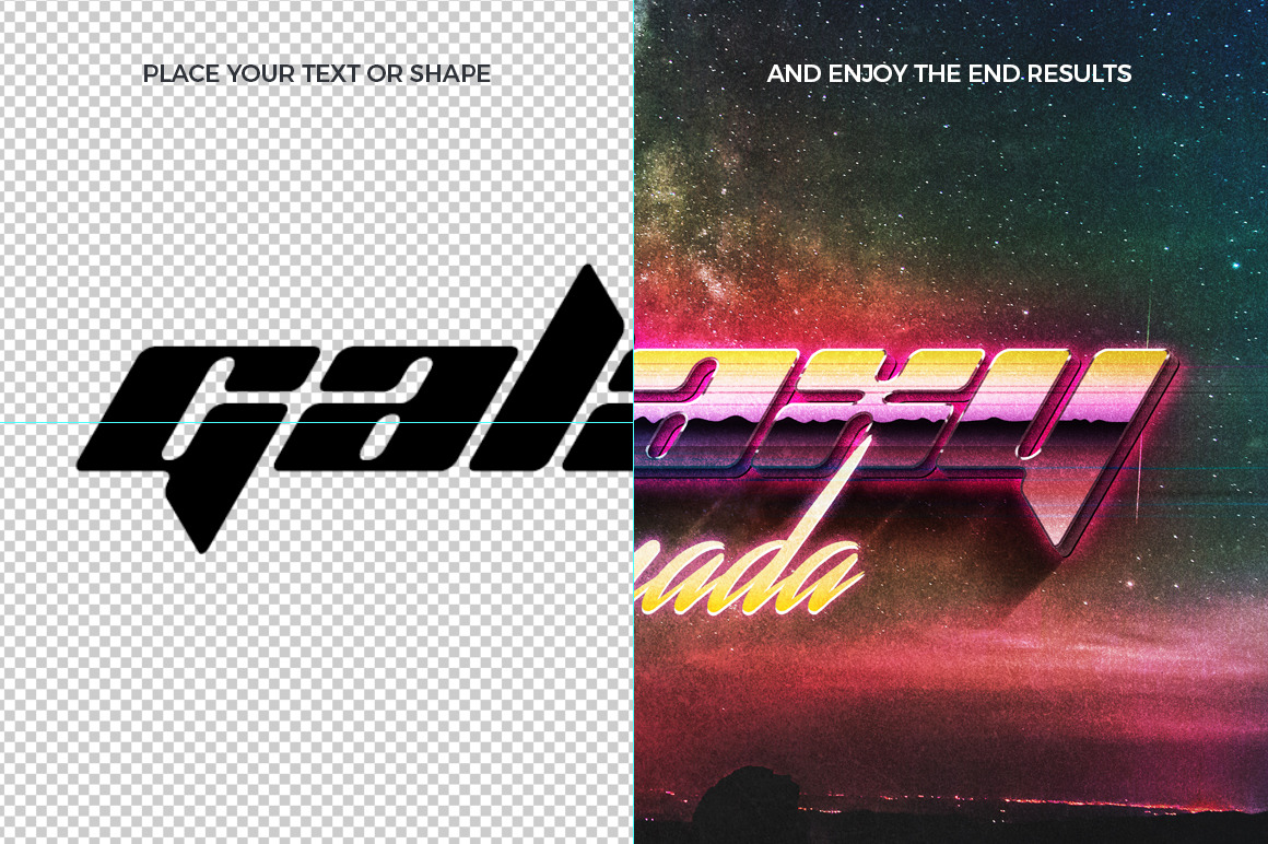 80s Text Effects Vol.2