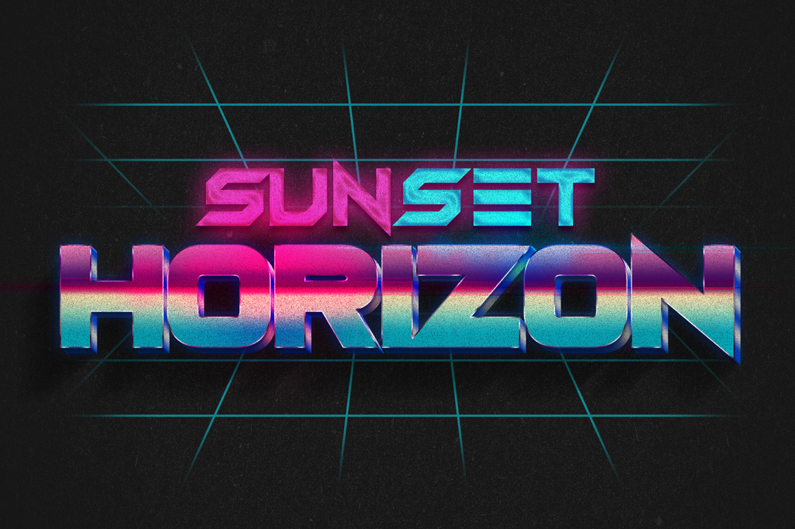 80s Text Effects Vol.2