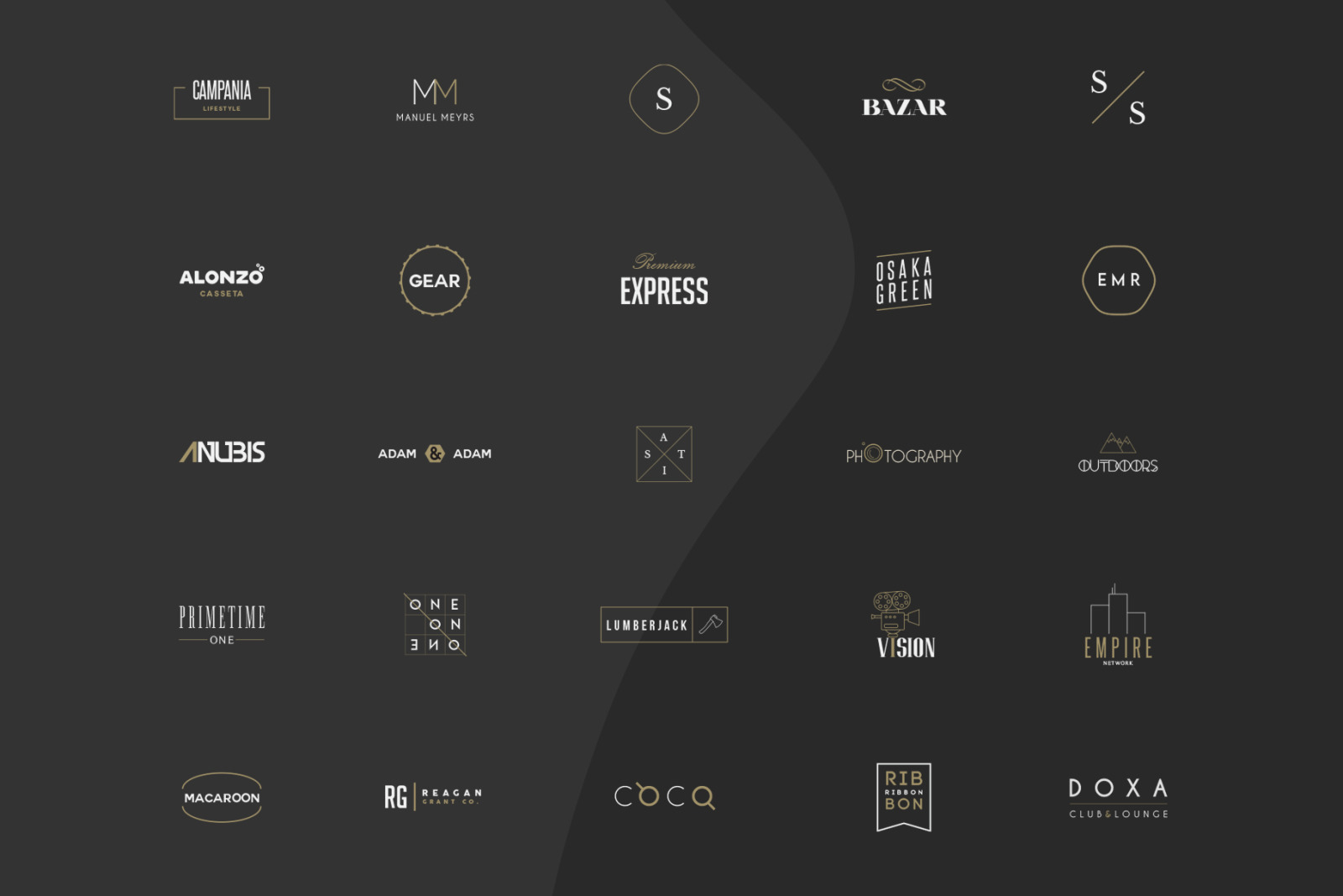 380 Stylish &amp; Minimal Logos