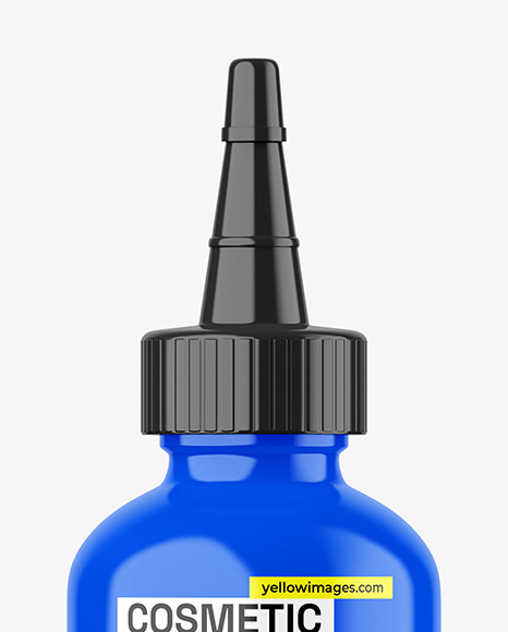 Glossy Applicator Bottle Mockup