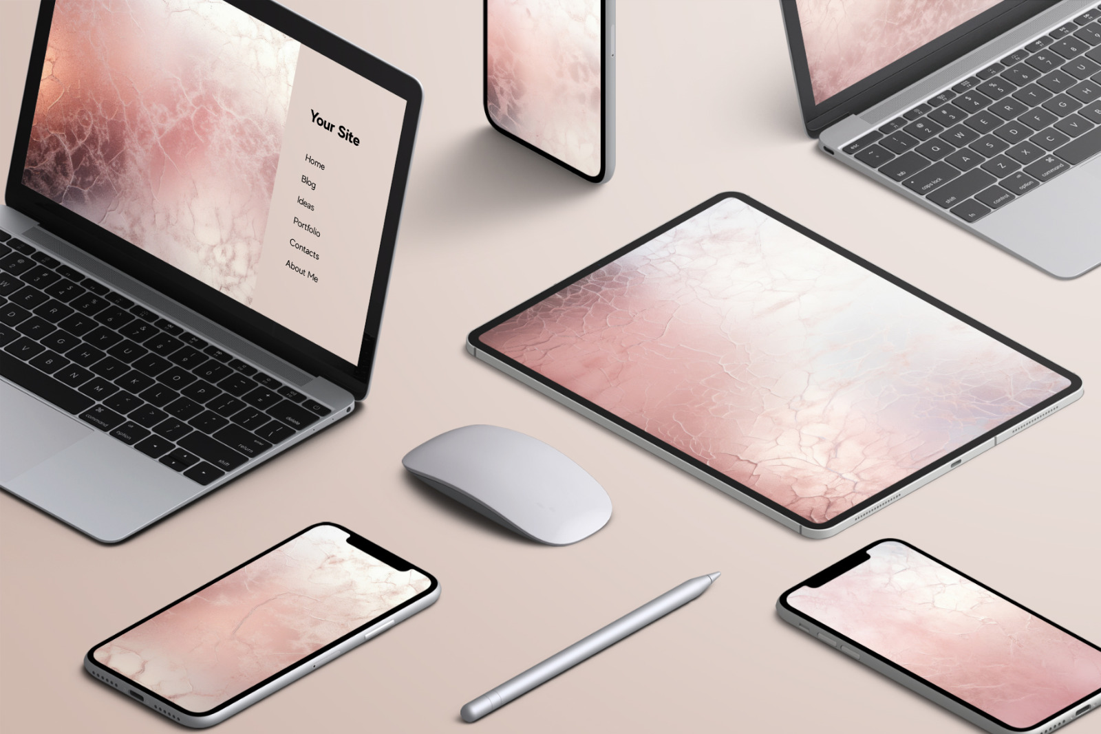 Pink Foil Silver Texture Pack Pink Foil Silver Texture Pack