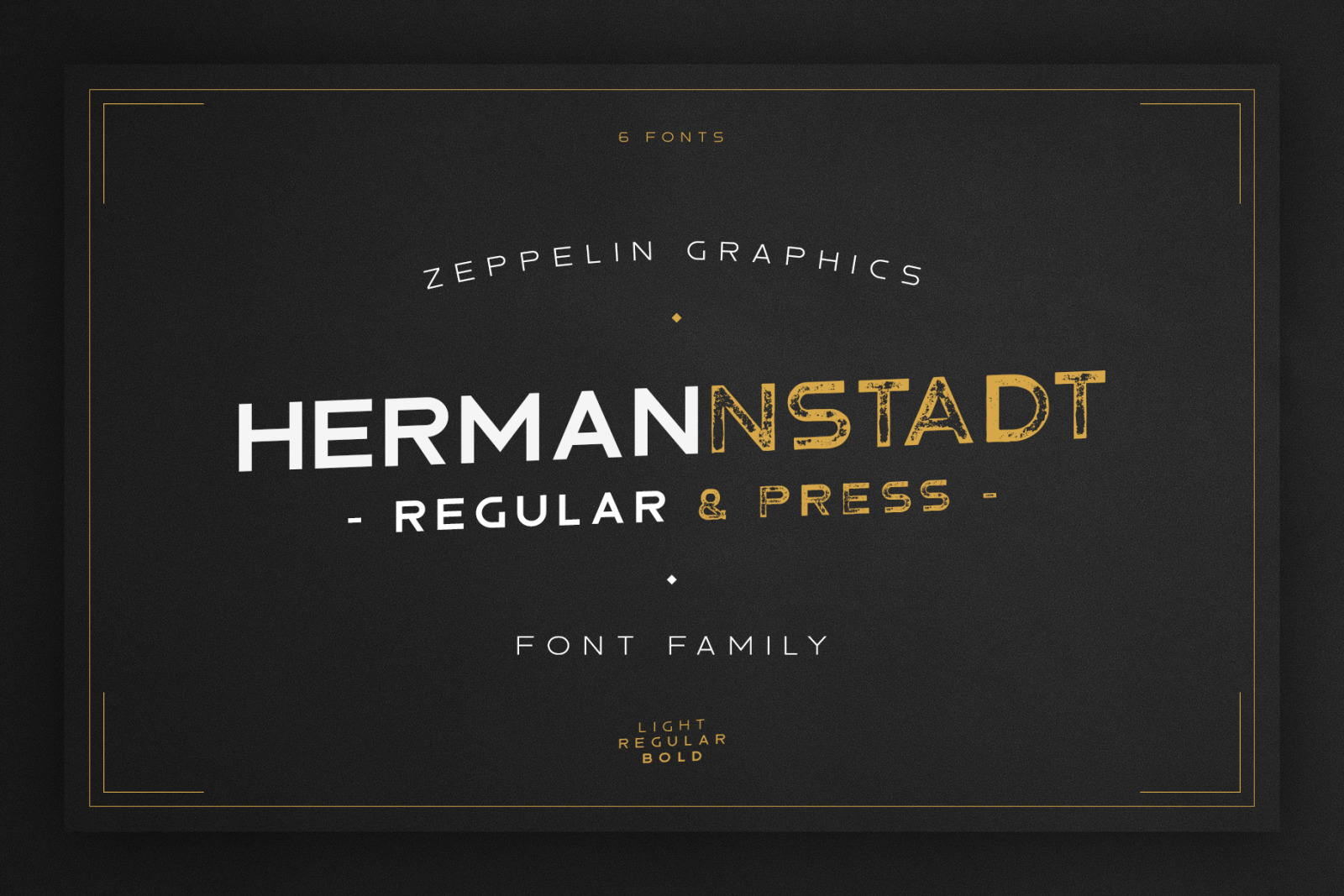 Hermannstadt Font Family