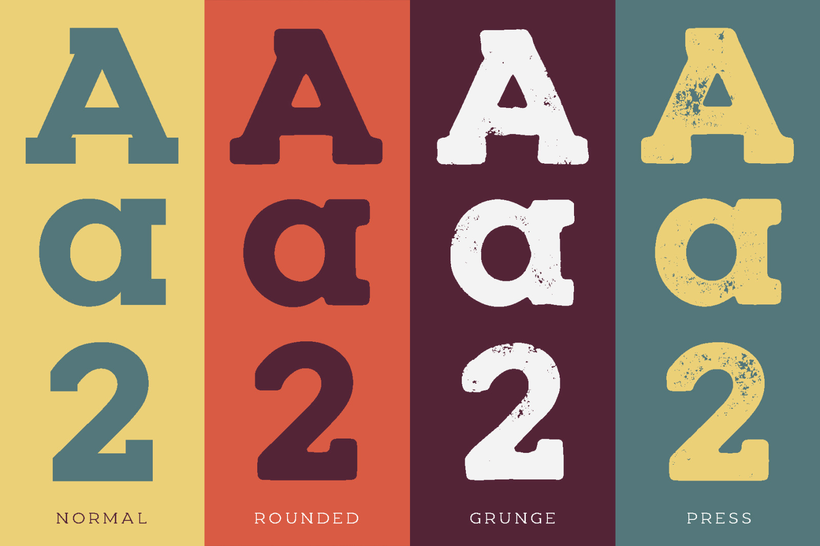 Woodman Slab Serif Font