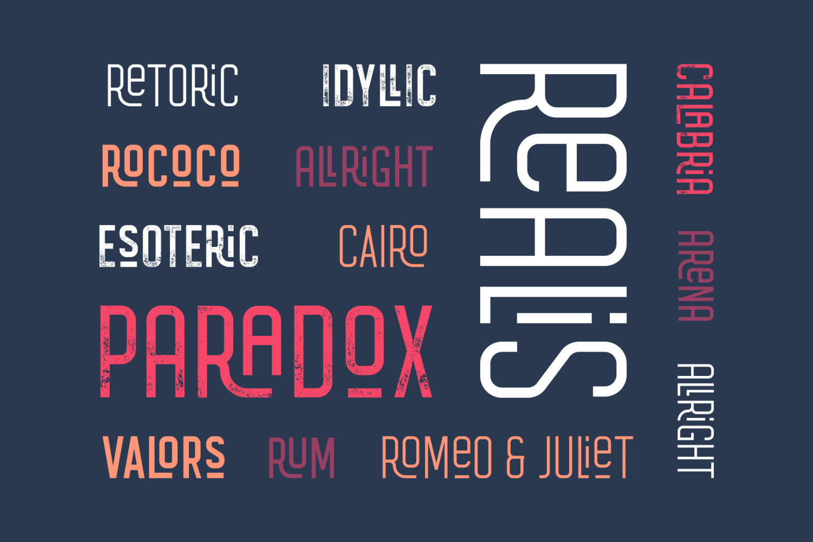 Avantgarde Sans Serif Family