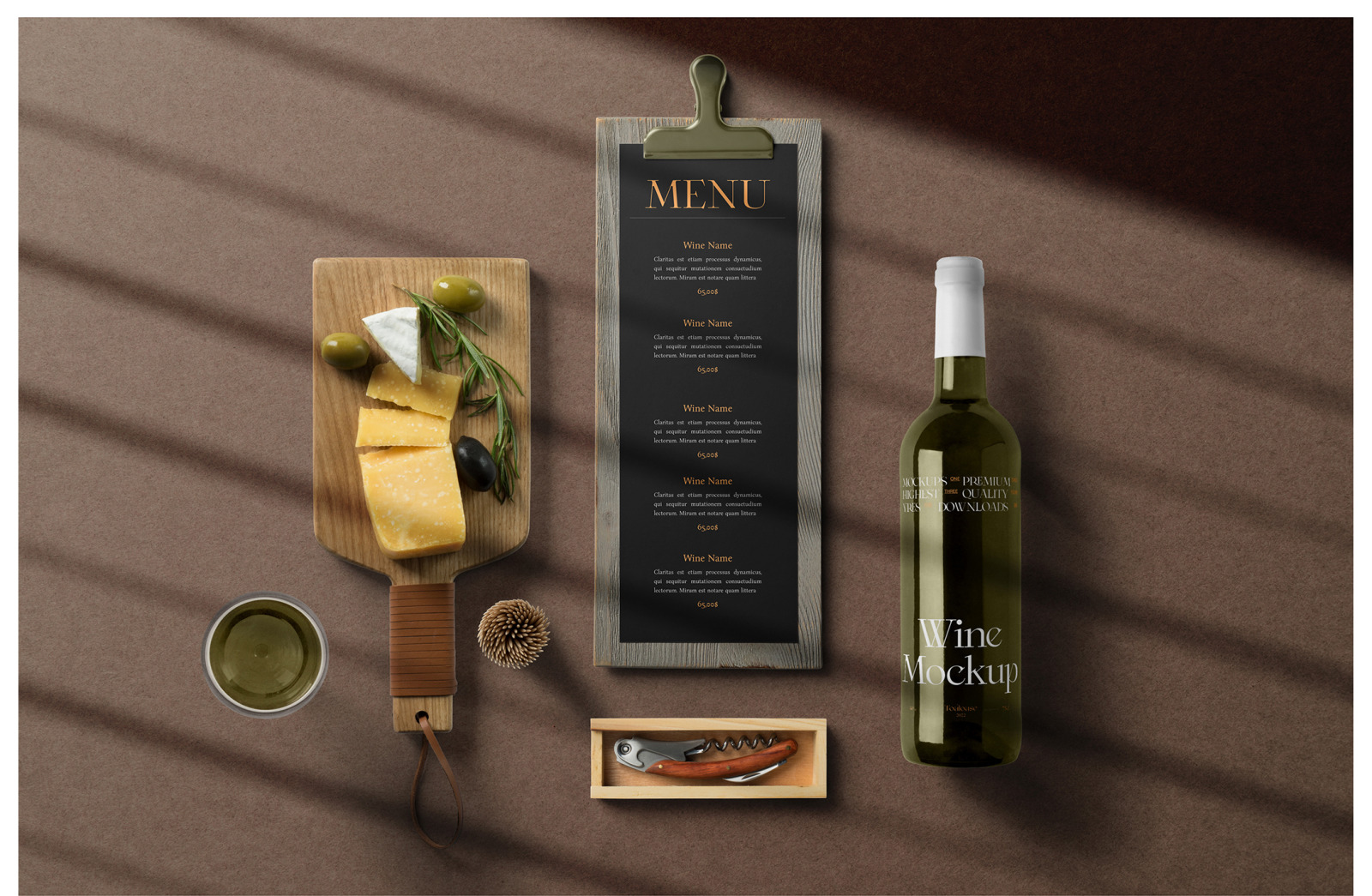Wine Mockups - Scene Creator Wine Mockups - Scene Creator