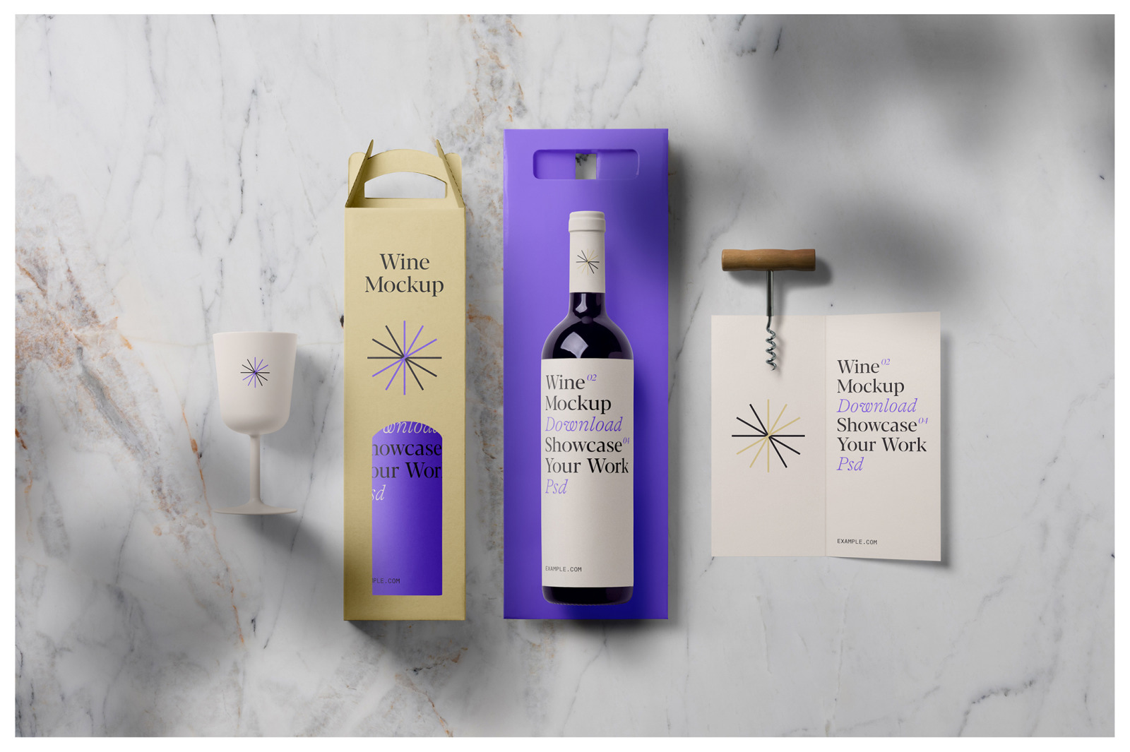 Wine Mockups - Scene Creator Wine Mockups - Scene Creator