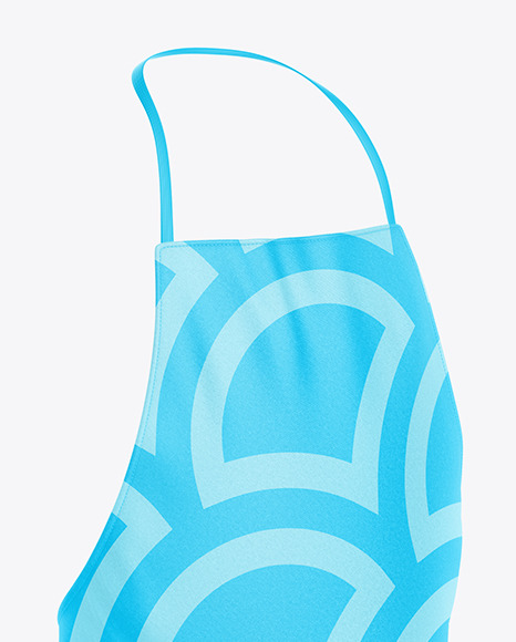 Apron Mockup - Half Side View