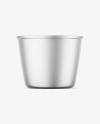 Metallized Ice Cream Cup Mockup