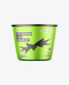 Metallized Ice Cream Cup Mockup