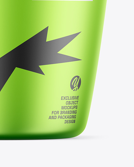 Metallized Ice Cream Cup Mockup