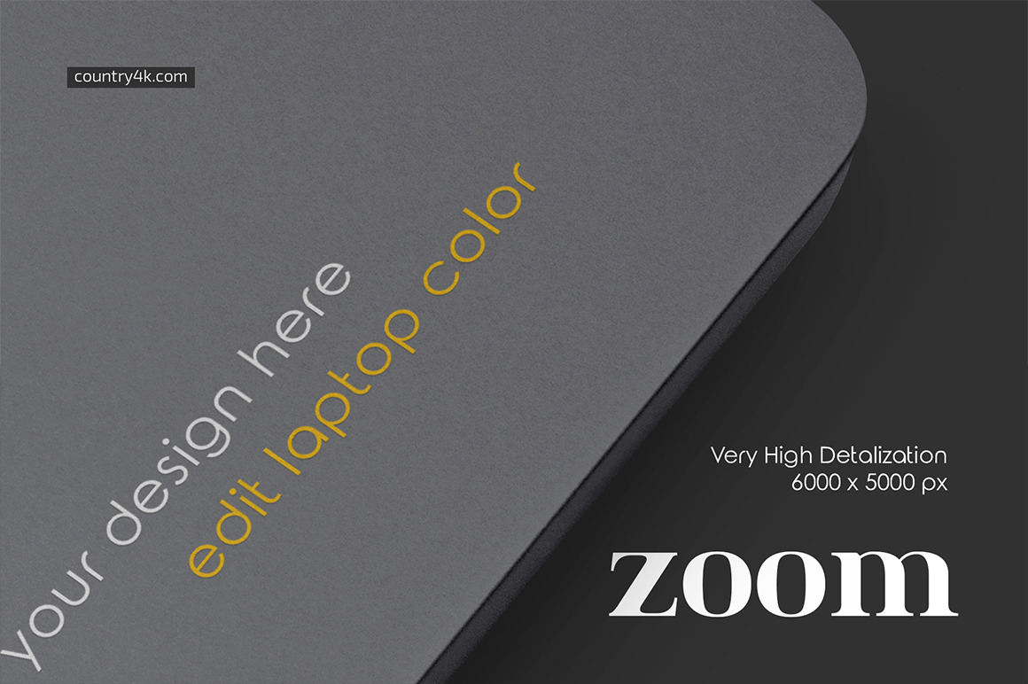 MacBook Pro Sticker Mockup Set MacBook Pro Sticker Mockup Set
