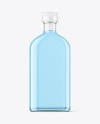 Clear Glass Bottle Mockup