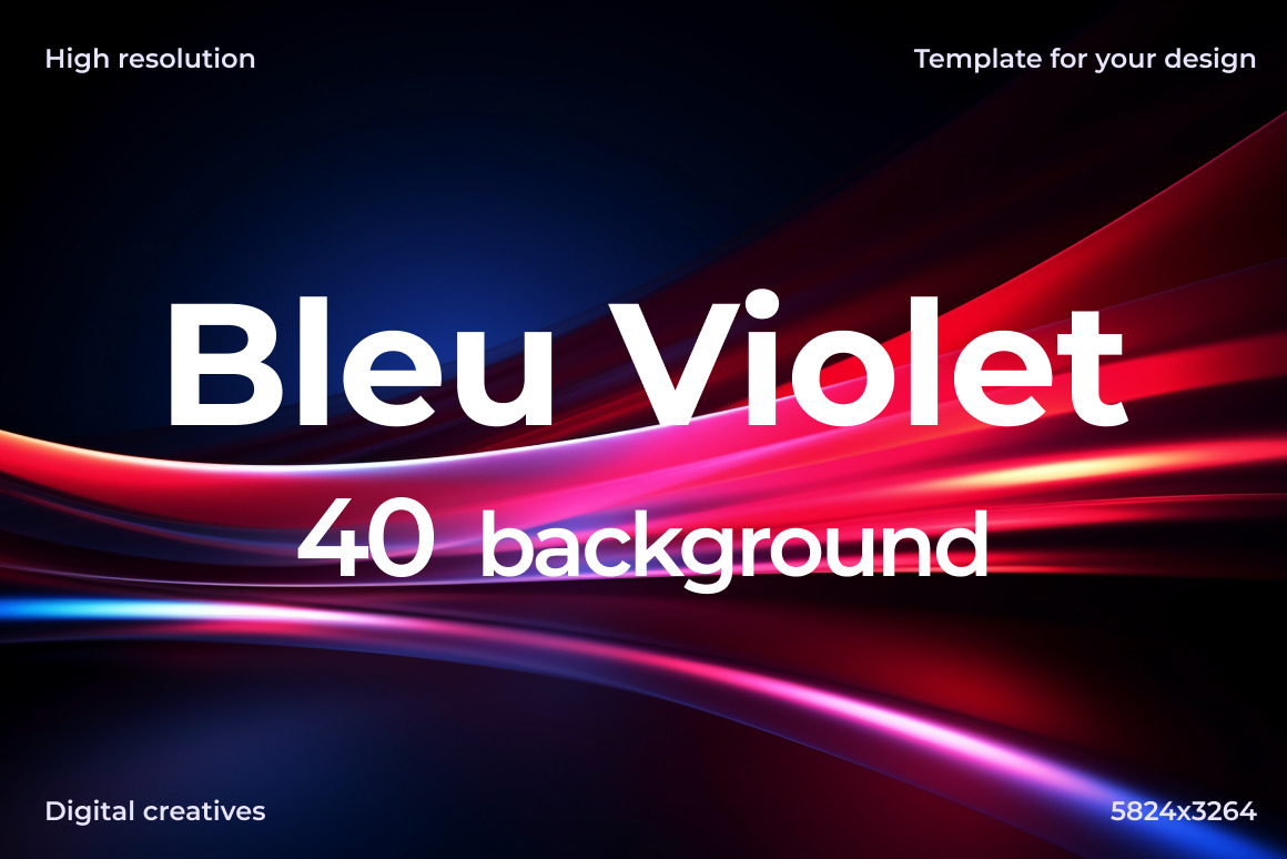 Bleu Violet ❊ Background Set