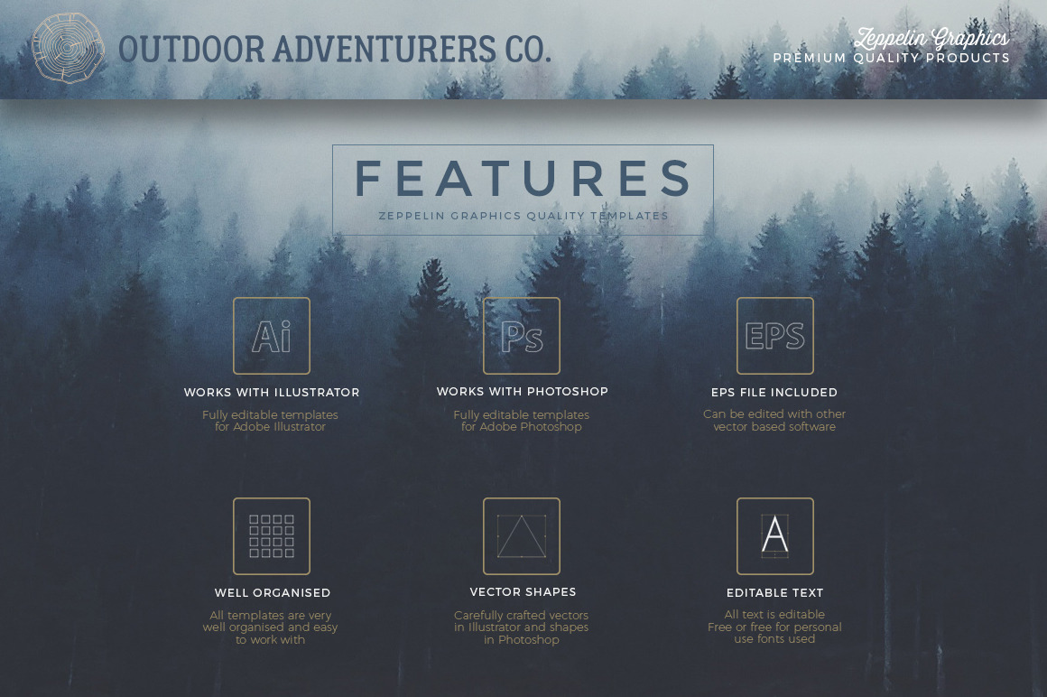 150 Outdoor Adventurers Logos