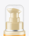Frosted Cosmetic Bottle Mockup