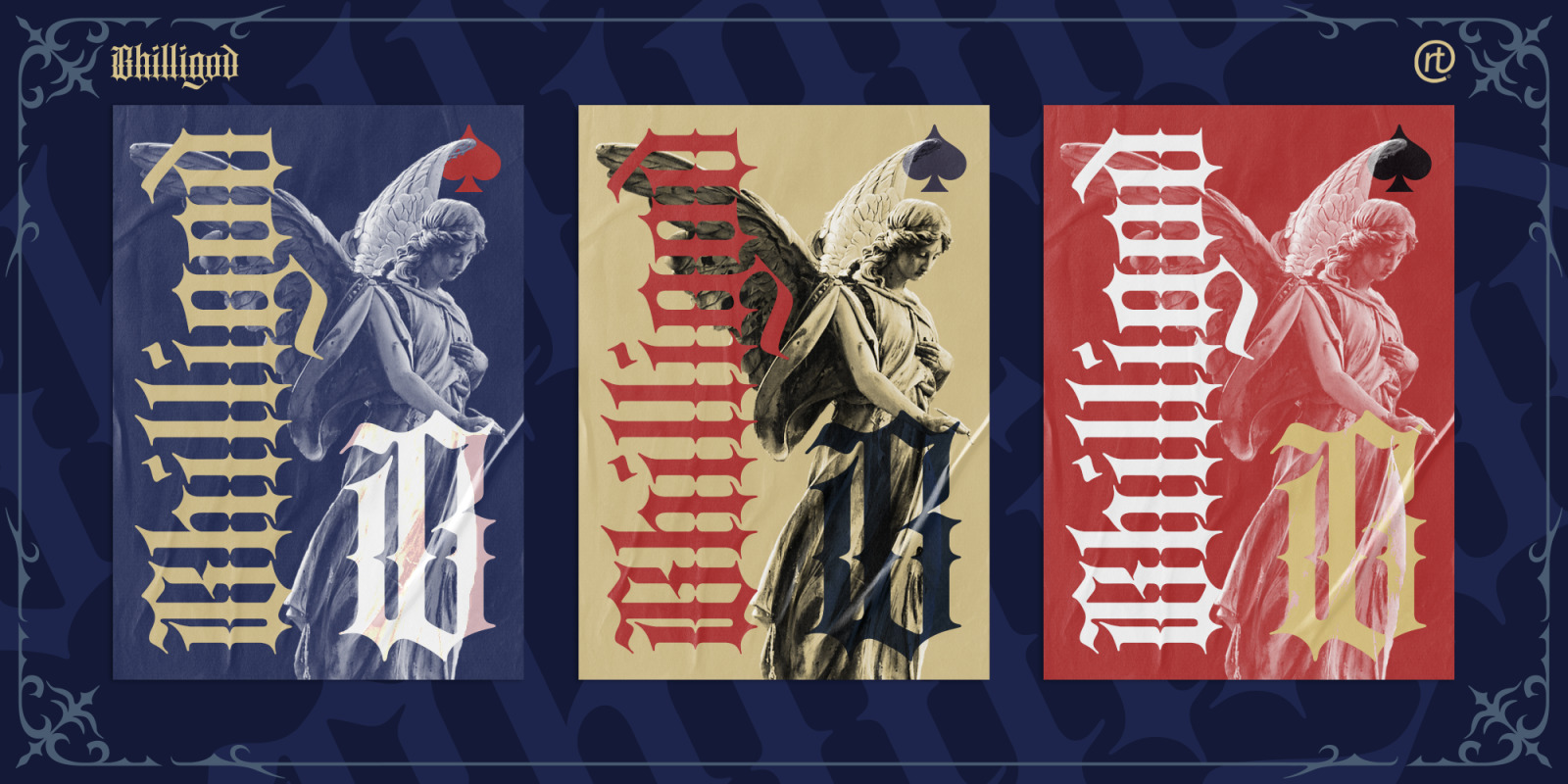 Bhilligod - Blackletter Font Bhilligod - Blackletter Font